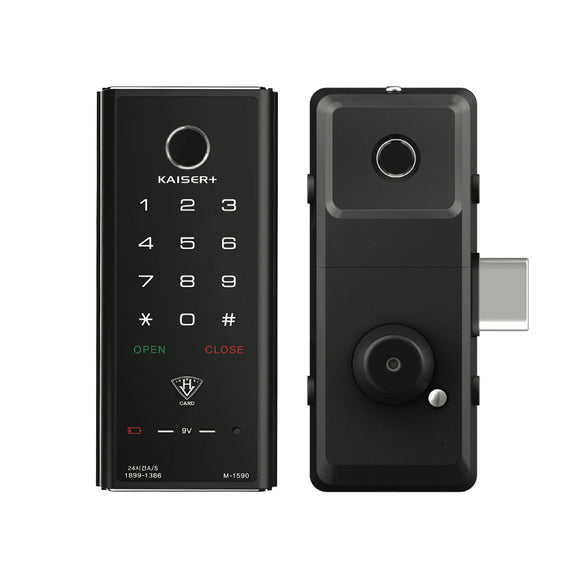 [KAISER+] M-1593GNK - Dual Fingerprint Grill Lock
